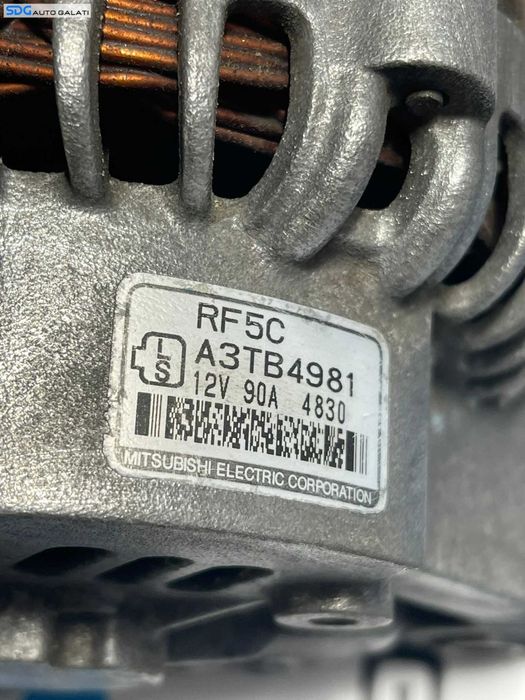 Alternator 90A Mazda 6 2.0 D 2002 - 2008 Cod RF5C A3TB4981