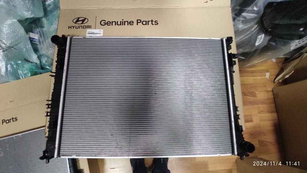 Радиатор охлаждения/кондиционера Хюндай Туксон4 25310N9630; 25310N9640