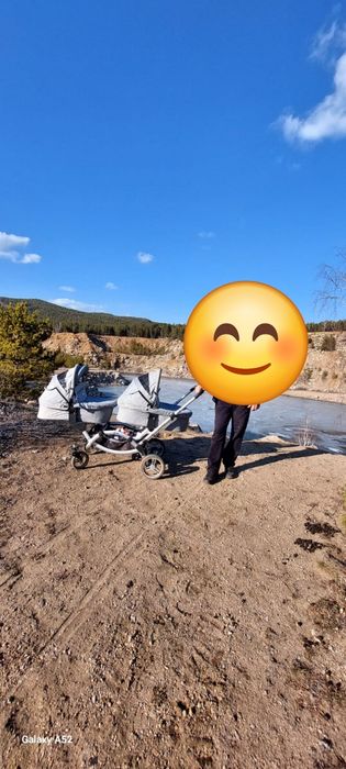 Продам коляску для двойни