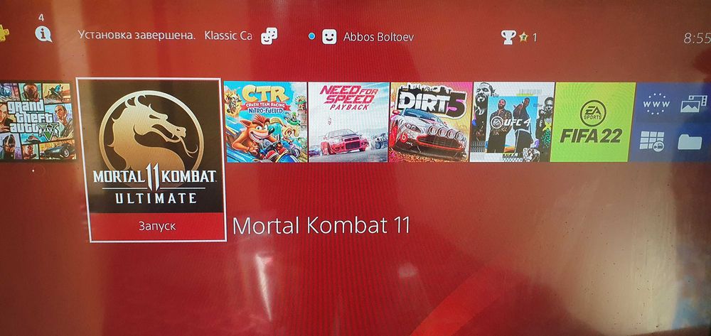 Ps4 xotira 500 talik 2 ta org pulti bilan