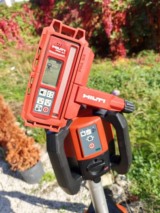 Hilti PR 30 HVS + PRA 90 - Ротационен лазер + автоматична тринога