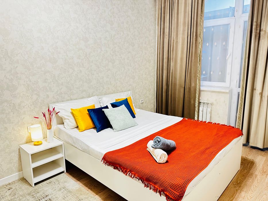 Сдается просторная одномнатная квартира район Адк,по Абая