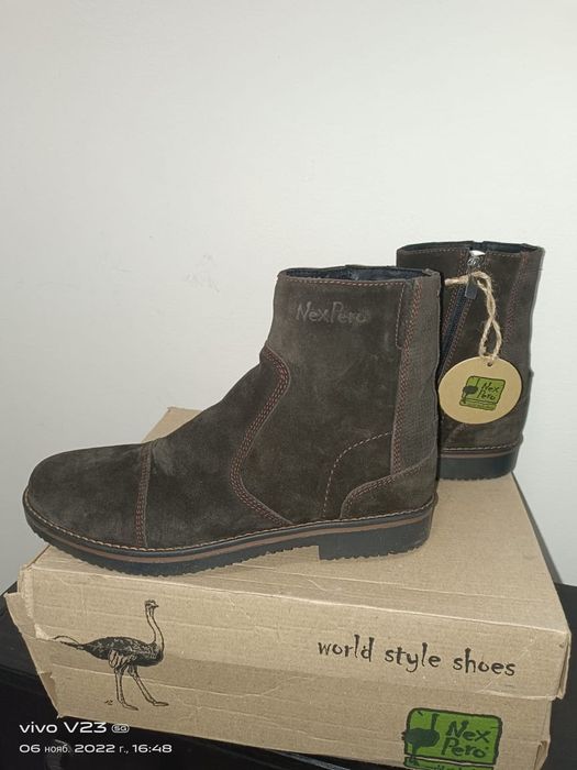 Зимние ботинки, мужские