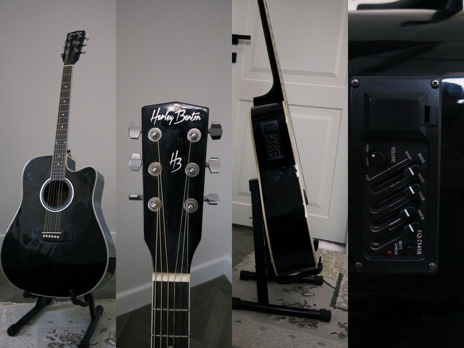Электро Акустическая Гитара Harley Benton