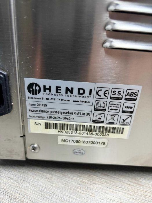 masina ambalare vacuum cu camera hendi profi line 300