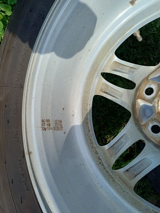 Jante aliaj 16"orig.Nissan Qashqai/Dacia Duster/Renault Kadjar anv.M+S 215/65/16