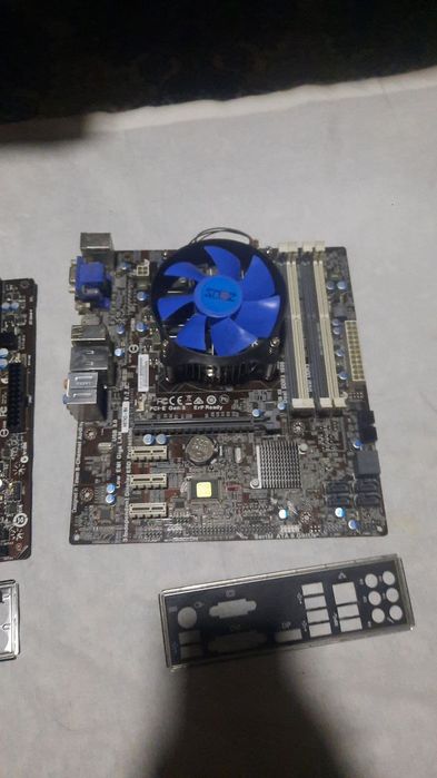 Комплект материнка Н87+ай 3 4130