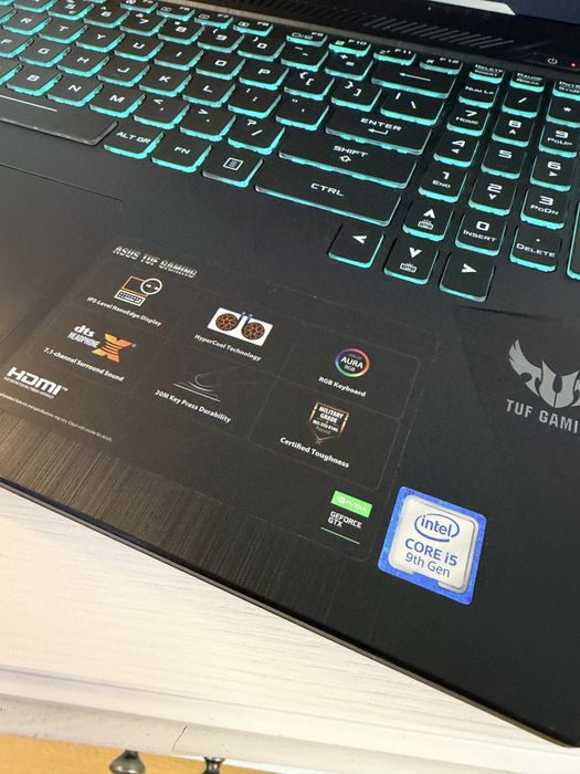 ASUS TUF FX505GT – i5-9300H / GTX 1650 / 16GB RAM / 512GB SSD / Windows 11