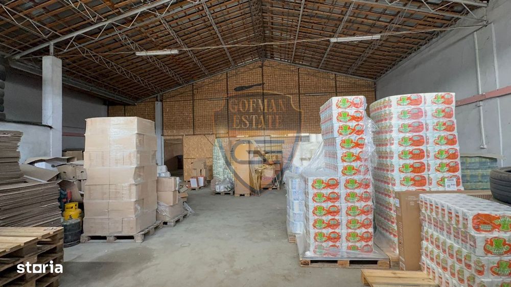 HALA DEPOZITARE 550 mp utili Zona Industriala a CT grup sanitar, CUREN