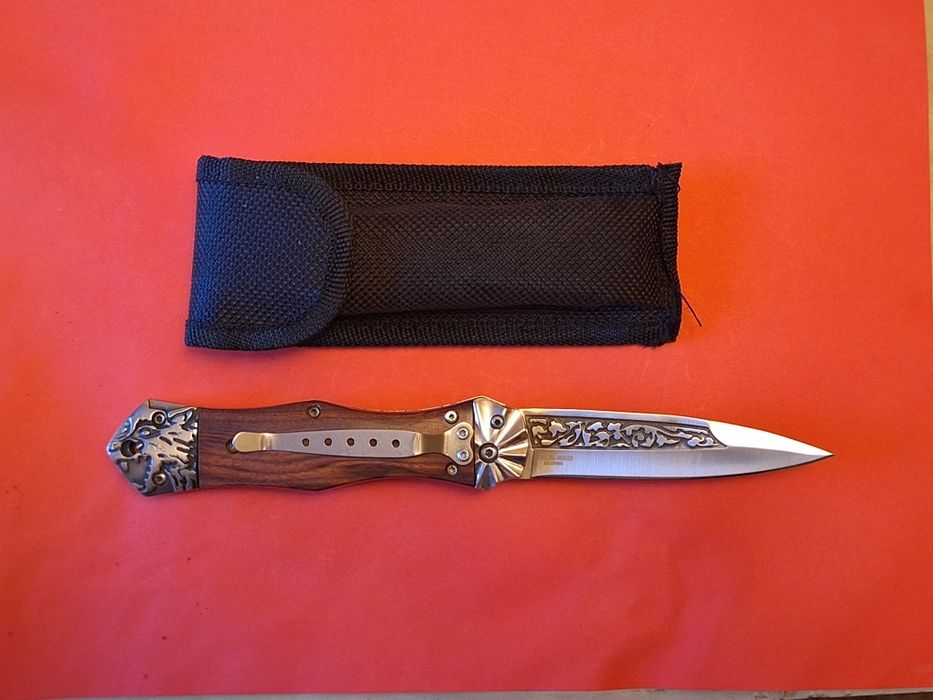 Руски автоматичен сгъваем нож "Волк"