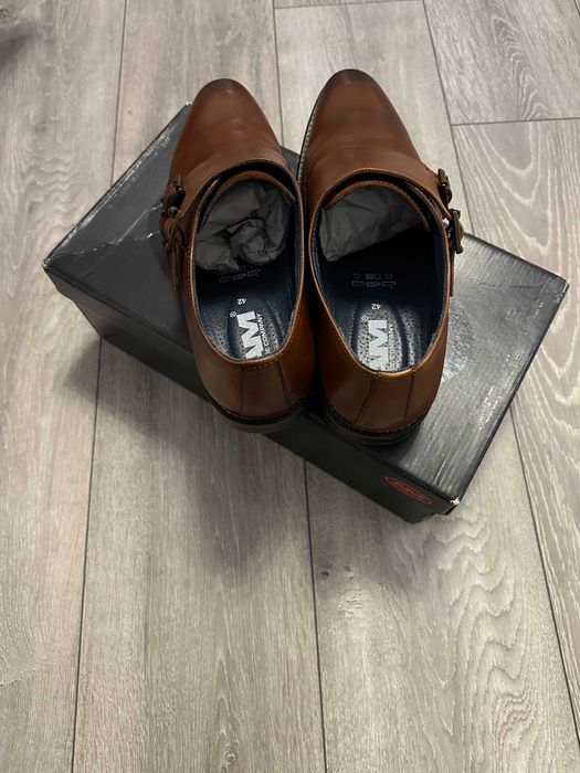 Pantofi piele maro marime 42