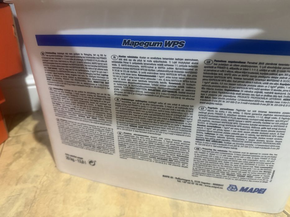 Hidrizolatie mapei  20 kg