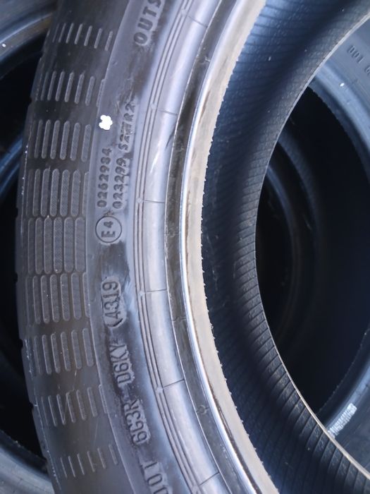 4 cauciucuri de vara 215 55 r17 continental