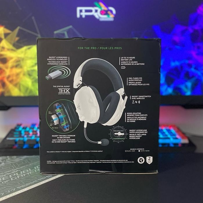 Razer blackshark v2 pro 2022 Black Беспроводные Наушники/Гарнитура