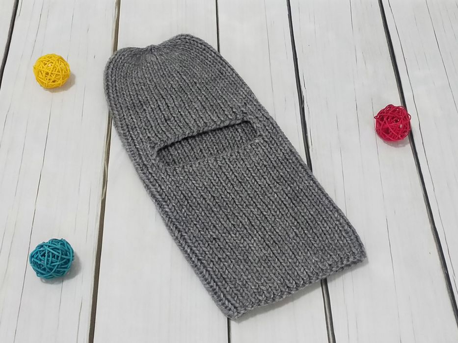 Балаклава вязаная ручной работы