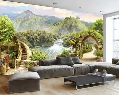 Фото обои, без стыков и швов на любой вкус, 3D обои