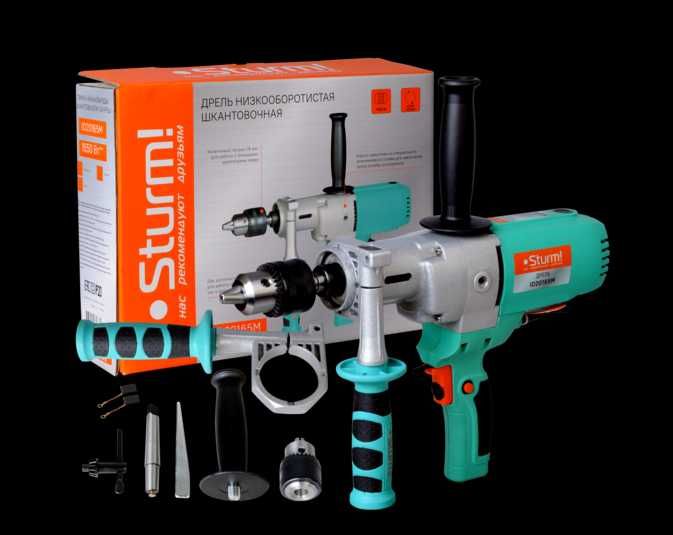 Дрель низкооборотистая (шкантовочная)