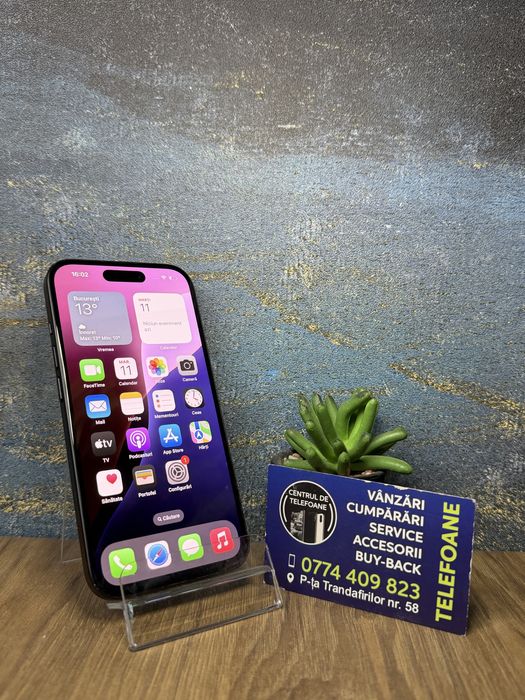 Iphone 15/128gb/2 Ani Garantie Centrul De Telefoane/rate