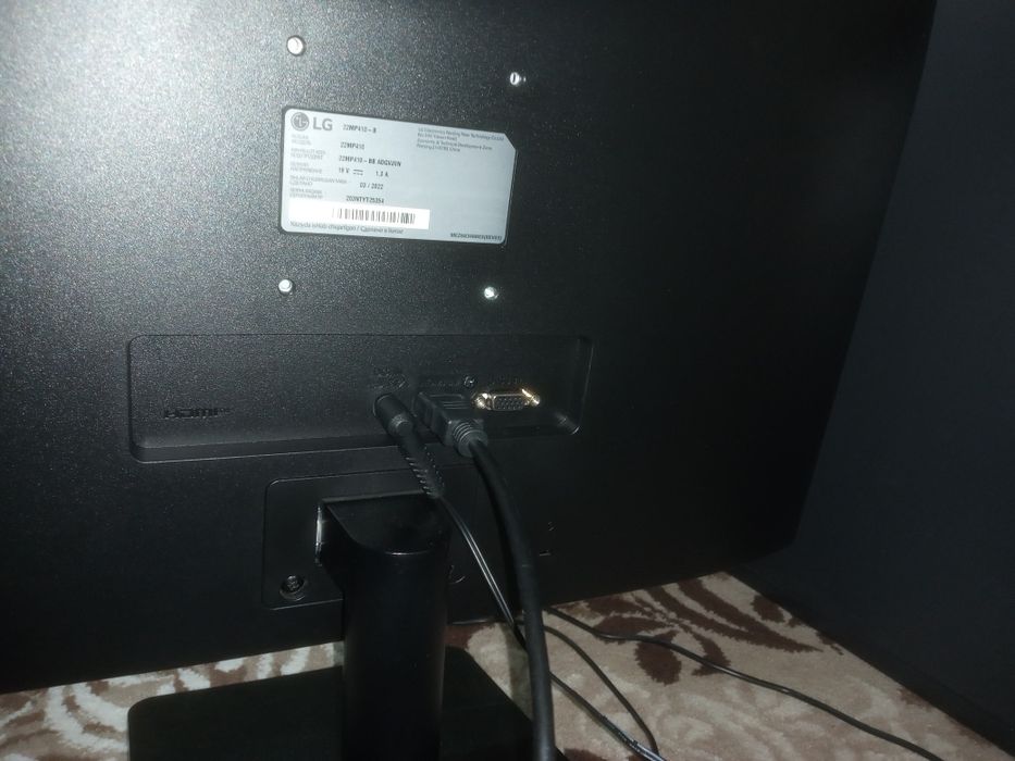 H81, g3260, 3/320gb, "22"Lg full hd