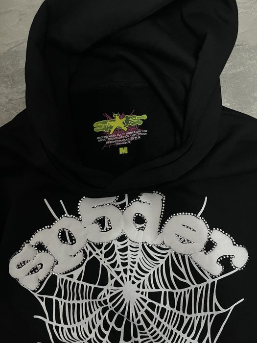 Hanorac Spider negru