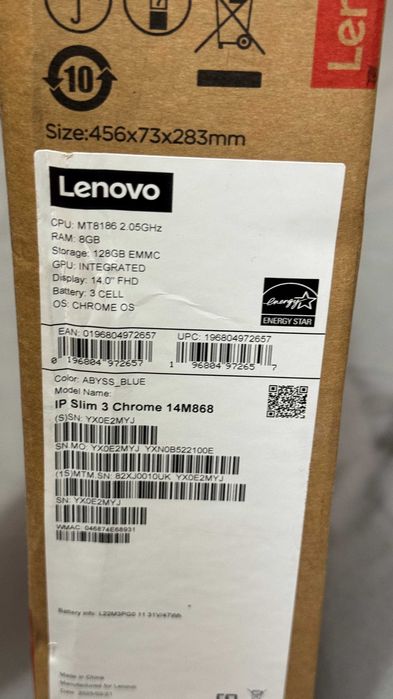 Lenovo Chromebook IP slim 3 sigilat