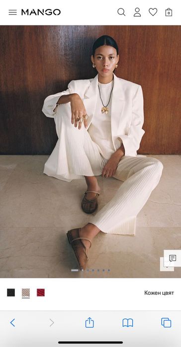 Балеринки Mango 40