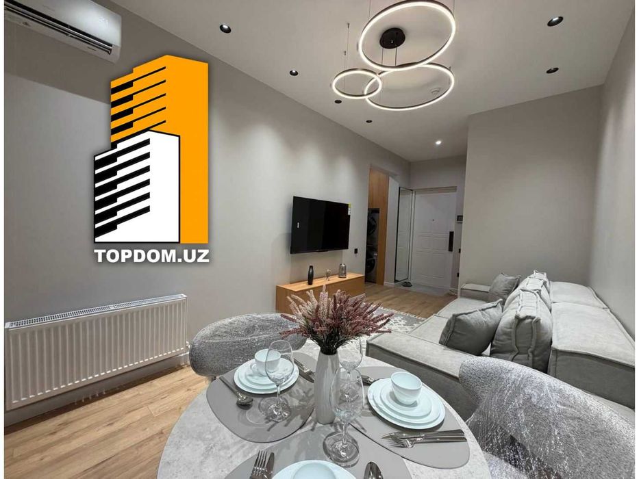 ЖК O’z Makon | 2-комнатная 42 м² | 13 этаж | Алфраганус