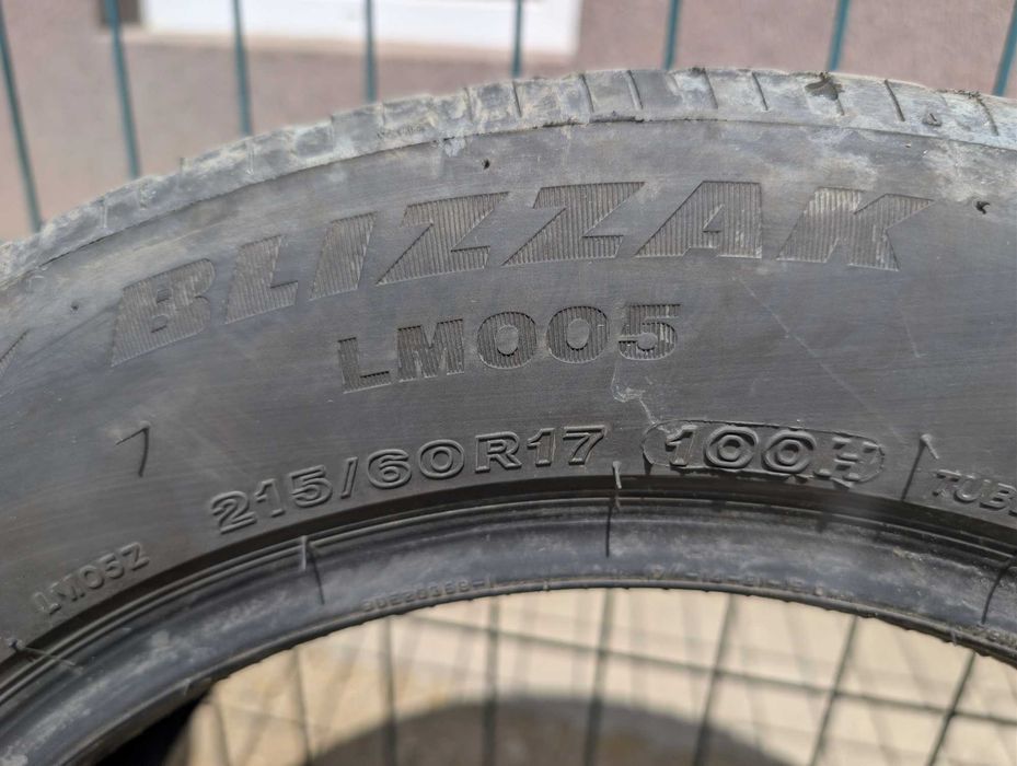 set 4 cauciucuri iarna Bridgestone Blizzak 215/60 R17