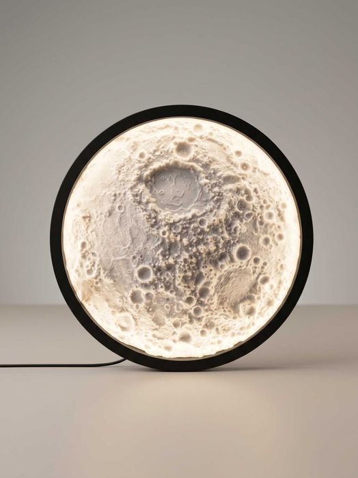 Aplică LED Decorativă Lună - Diametru 25cm