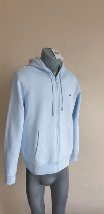 Lacoste Classic Fit Full Zip Hoodie 4 - M НОВО! ОРИГИНАЛ! Суичър  с ця