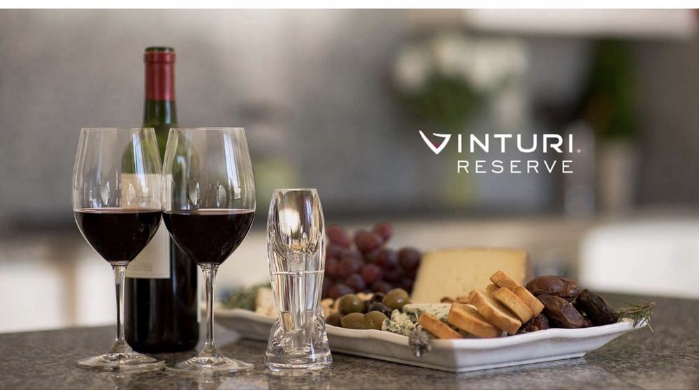Vinturi Essential аератор за червено вино с комплект за почистване