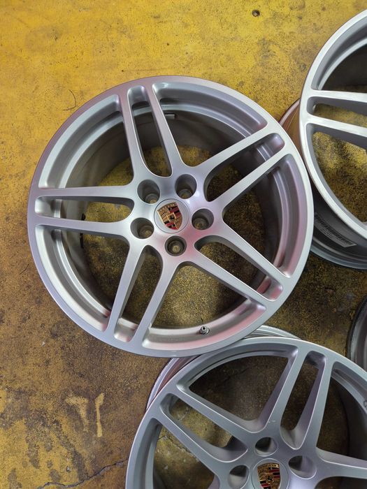 4 Jante Aliaj 5x112 18'' OEM Porsche Macan - CA NOI 2 Latimi + SENZORI