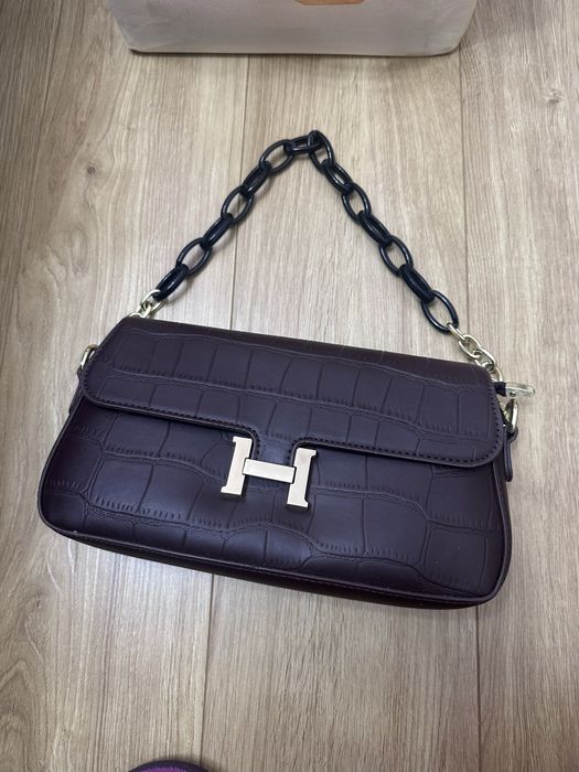 Сумка коричневая hermes
