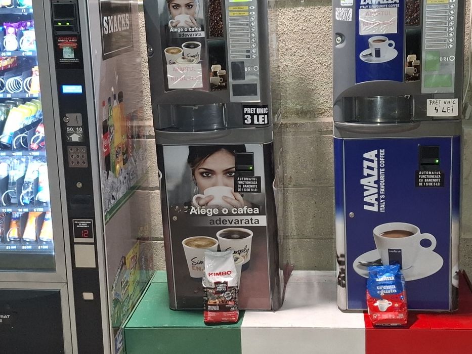 Schimb snack și 2 aparate de cafea stradale