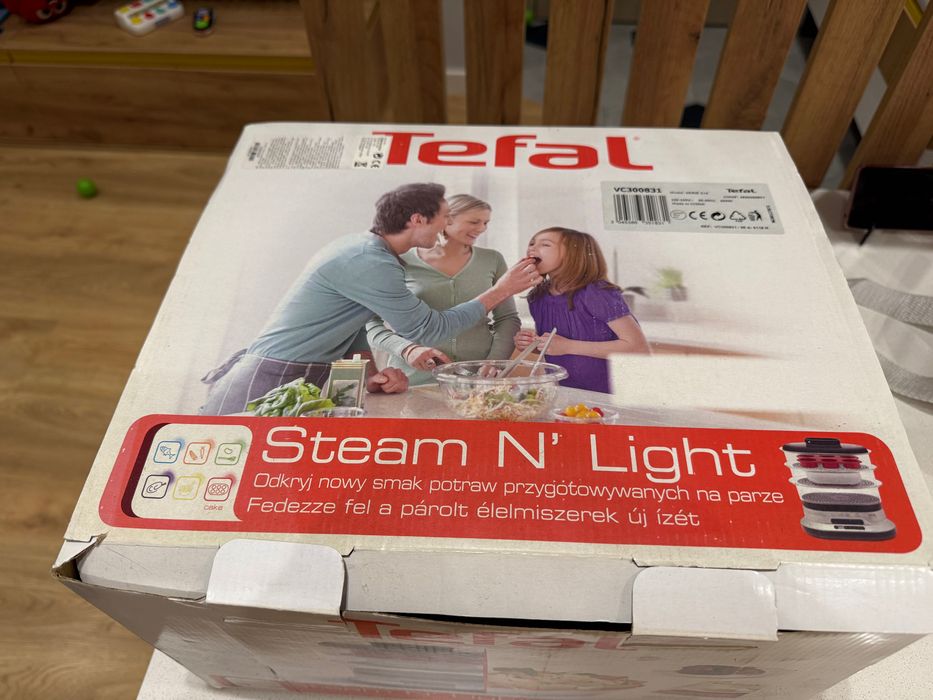 Уред за готвене на пара Tefal Steam N Light VC300831, 900 W