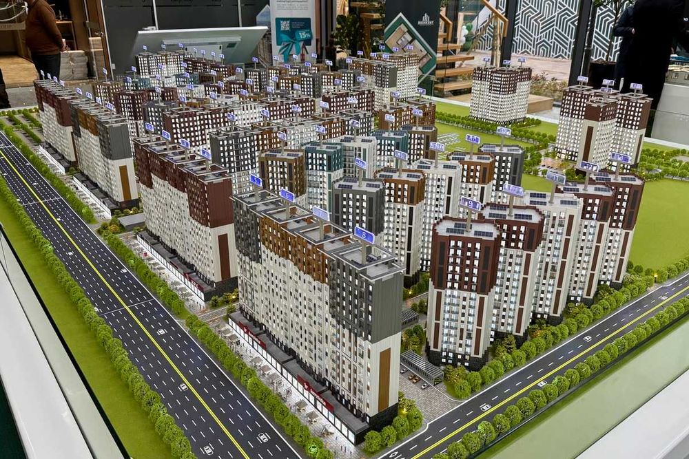 Продается 2-х комн. квартира Башкент 2/15/16  - сдача в апреле 2026г.