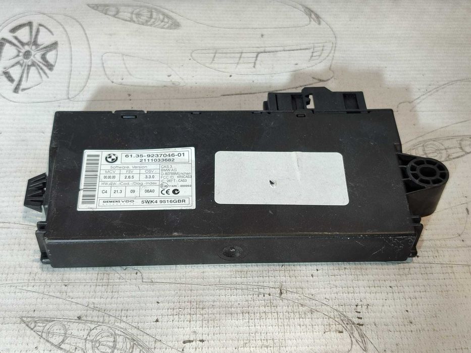 Modul electronic CAS 3 BMW X5 xDrive40d E70 3.0 Diesel Cod: 61.35-9237046-01 2011 / [2006-2013] (5F3)