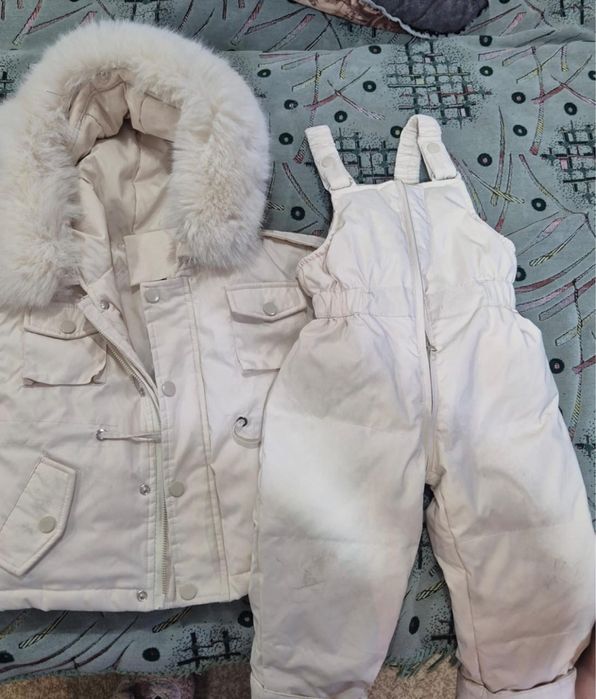 Зимний детский комбинезон