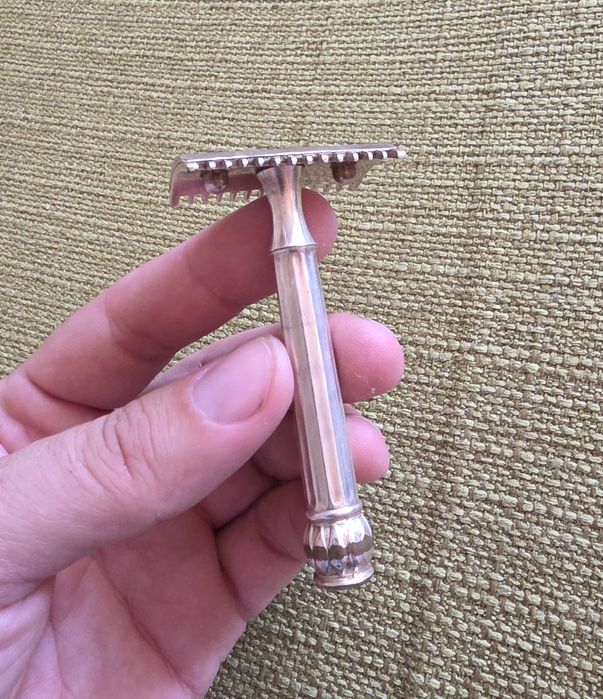 Aparat de Ras Gillette Pocket Edition Anii 1908-1910 Barbierit Classic