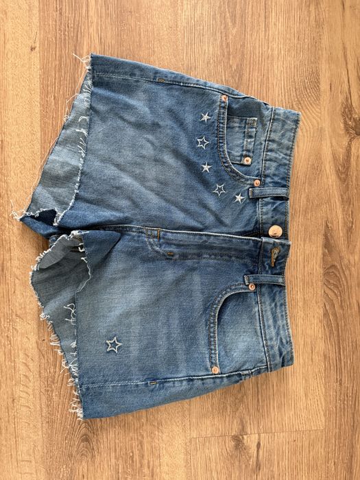 Къси дънкови панталони H&M Coachella лимитирана колекция
