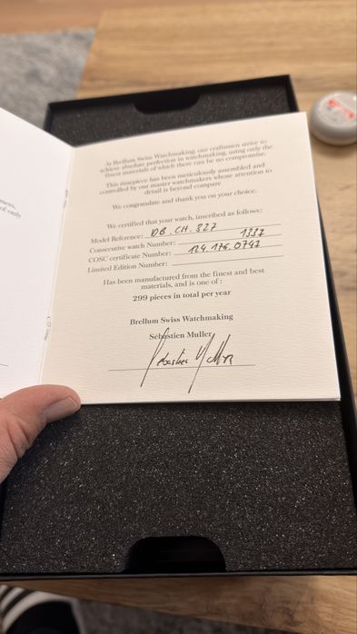 Brellum Chronometer Automatic Chronograph COSC – Swiss Made