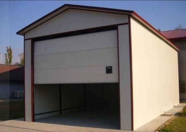 Vând garaj modular pe structură metalică