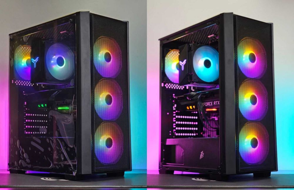 RTX 5060/Ryzen 7-5700X/RAM 32GB/SSD 1TB/Чисто Нов+Гаранция!