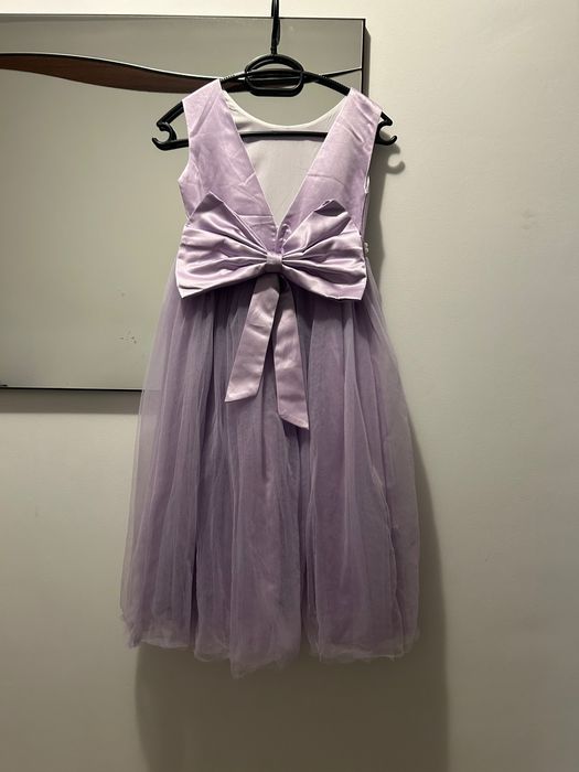 Официална лилава рокля