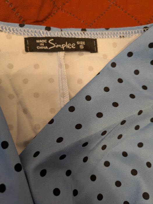 Bluza dama mâneci lungi bufante - S