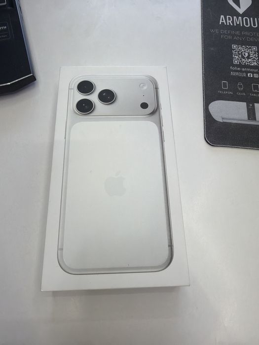 Iphone 17 Pro Max 256Gb, Silver, Nou Sigilat