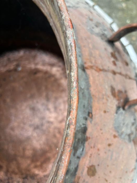 Cazan de țuică din cupru alimentar, 85 litri