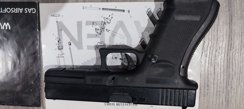 Airsoft Raven Glock 17 пистолет