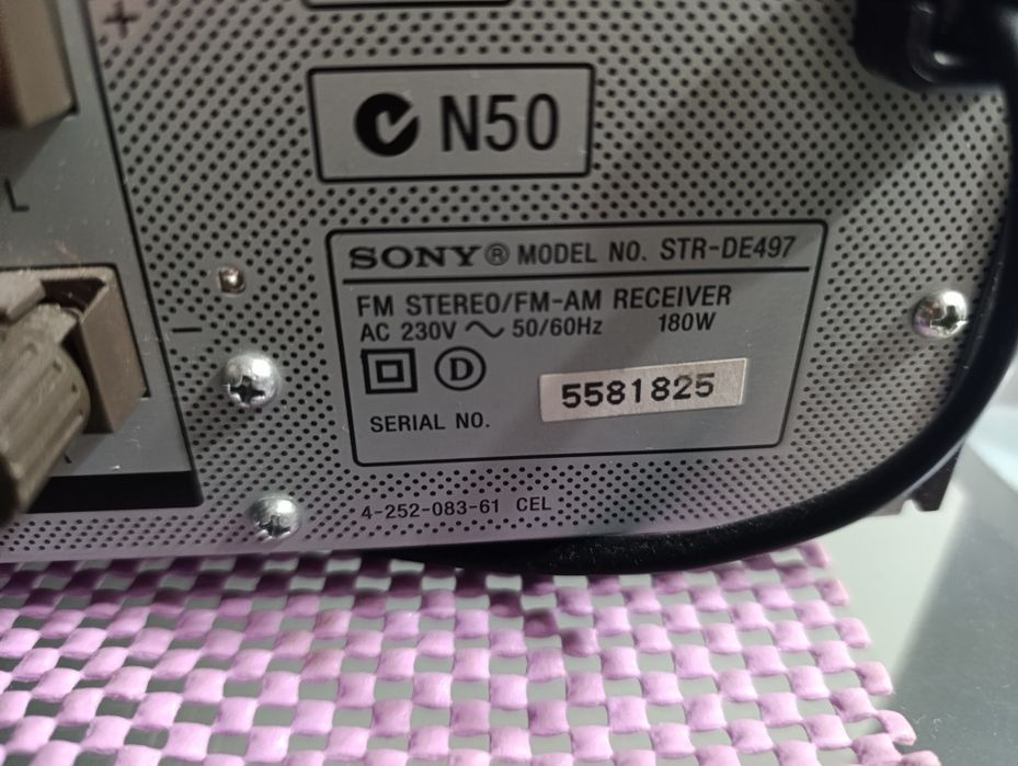 Receiver Sony STR-DE497