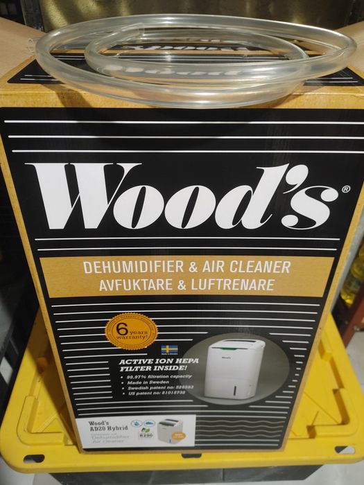 Влагоабсорбатор и пречиствател на въздуха WOOD'S - Made in Sweden